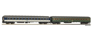 HO�Q�[�W �q�� Piko �s�R DB Set of 2 local transport carriages 2x 2nd class Era IV DC