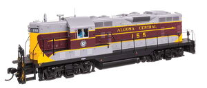 EMD GP7 LokSound 5 TEhDCC Algoma Central 155@ /Walthers HOQ[W