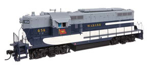 EMD GP7 LokSound 5 TEhDCC Wabash 454@ /Walthers HOQ[W
