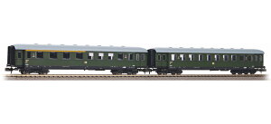 N�Q�[�W �S���͌^ �q�� Piko �s�R DR �}�s�q�� 2���Z�b�g Era III Apron express train wagons 1. 2. Class DR epoch III DC