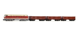 HO�Q�[�W �S���͌^ �X�^�[�^�[�Z�b�g Piko �s�R DR freight train BR 119 Era IV Starting set DC
