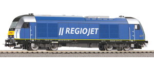HO�Q�[�W �S���͌^ Piko �s�R Regiojet �f�B�[�[���@�֎� BR 223 Era VI �T�E���h�t Diesel locomotive BR 223 Regiojet Era VI sound AC mfx