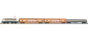 HO�Q�[�W Piko �s�R Exclusive set TOFT 2024 BR 140 electric locomotive DB DR passenger train DC