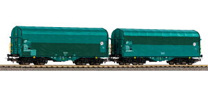 HO�Q�[�W �S���͌^ �ݎ� Piko �s�R FS sliding tarpaulin wagon epoch VI DC