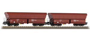 HO�Q�[�W �S���͌^ Piko �s�R CD Cargo Set of 2 bulk goods wagons Falns Era VI DC