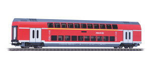 HO�Q�[�W �S���͌^ �q�� Piko �s�R 1st 2nd class bi level coach DB Regio Epoch VI DC