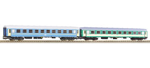 HO�Q�[�W �q�� Piko �s�R PKP Intercity Set of 2 passenger cars Epoch VI DC