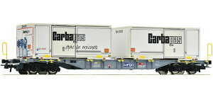 HO�Q�[�W �S���͌^ �R���e�i�� Roco ���R SBB Cargo Sgnss Era VI Container wagon Sgnss DC
