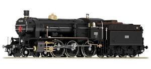 HO�Q�[�W �S���͌^ ���C�@�֎� Roco ���R MAV 302.608 Era III-IV Steam locomotive 302.608 MAV sound DC DCC