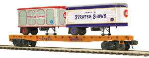 James E. Strates Shows #16 �t���b�g�J�[ 20�t�B�[�g�g���[���[2��t 3���[�� �����i �I�����W / Atlas O�Q�[�W �S���͌^ �O���S��