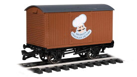 きかんしゃトーマス 有蓋車 ミスター・ジョリーのチョコレート工場 (茶色) / Bachmann Gゲージ 鉄道模型 外国鉄道