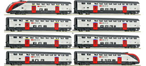 HO�Q�[�W �ԗ� Roco ���R SBB 8 piece RABe BR 502 Era VI Sound AC Motorola Maerklin Format train