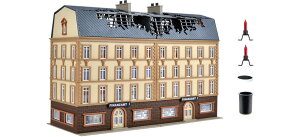 HO�Q�[�W �S���͌^ Vollmer �t�H���}�[ Tax office on fire with red flickering light smoke generator and colour tablets Kit