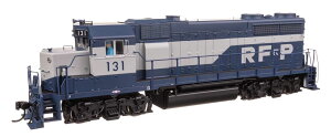 EMD GP35 Phase II �f�B�[�[���@�֎� LokSound 5 �T�E���h�t DCC ���b�`�����h�E�t���f���b�N�X�o�[�O�E�A���h�E�|�g�}�b�N�S�� #131 / Walthers HO�Q�[�W �S���͌^ �O���S��