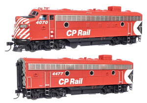 EMD FP7 & F7B �f�B�[�[���@�֎� �J�i�f�B�A���E�p�V�t�B�b�N�S�� #4070 & 4477 �X�^���_�[�hDC (�ԁE�� �}���`�}�[�N�t) / Walthers HO�Q�[�W �S���͌^ �O���S��