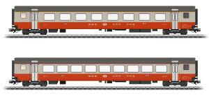 HO�Q�[�W �S���͌^ Trix SBB CFF FFS Swiss Express �q�ԃZ�b�g Era IV DC