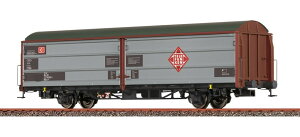 HO�Q�[�W �S���͌^�ݎ� Brawa DB AG Covered freight wagon Hbills-x 299 Telefunken Era VI DC