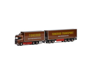 Scania�X�J�j�A R NORMAL CR20N 6X4 ���W�b�h�g���b�N LZV COMBI Tonerud / WSI 1/50 ���݋@�B �͌^