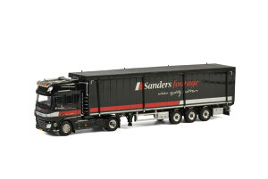 DAF XF SUPER SPACE CAB 4x2 �{�����[���g���[���[ �J�[�S�t���A 3�� Sanders Fourage / WSI 1/50 ���݋@�B �͌^