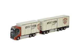 Scania�X�J�j�A S HIGHLINE CS20H 6x2 TWIN STEER ���[�t�@�[�g���b�N DRAWBAR Englafrakt / WSI 1/50 ���݋@�B �͌^