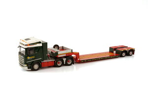 Scania�X�J�j�A R HIGHLINE CR20H 6X4 LOW LOADER EURO - 2 AXLE Goudriaan / WSI 1/50 ���݋@�B �͌^