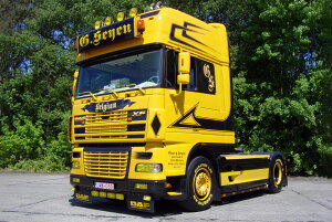 �y�\��z2026�N�����\�� DAF XF95 SUPER SPACE CAB 4X2 G. Seyen / WSI 1/50 ���݋@�B �͌^