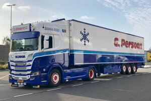 �y�\��z2026�N�����\�� Scania�X�J�j�A R HIGHLINE CR20H 4X2 ���[�t�@�[�g���[���[ 3 AXLE G. Persoon / WSI 1/50 ���݋@�B �͌^