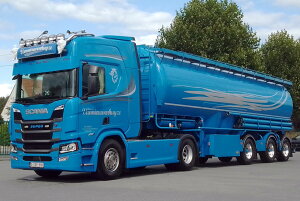 y\z2026N\ VANNIEUWENHUYZE SCANIA R nCC CR20H 4X2 oNg[[ 3 g[[ / WSI 1/50 ݋@B͌^ Hԗ