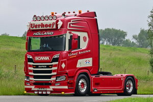 y\z2026N\ VERHOEF TRANSPORT SCANIA R HIGHLINE CR20H 4x2 gN^ / WSI 1/50 ݋@B͌^ Hԗ