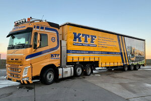 �y�\��z2026�N�����\�� Volvo�{���{ FH4 GLOBETROTTER 6X2 TWIN STEER SEMI CURTAIN 3 AXLE KTF Harlingen / WSI 1/50 ���݋@�B �͌^