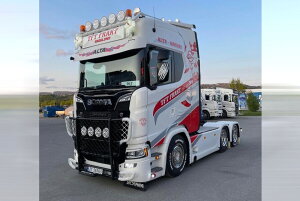 �y�\��z2026�N�����\�� Scania�X�J�j�A S HIGHLINE CS20H 6X2 TAG AXLE TFT Frakt / WSI 1/50 ���݋@�B �͌^