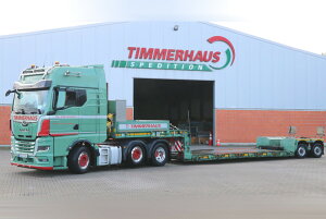 �y�\��z2026�N�����\�� MAN TGX GX 6X2 TWIN STEER EURO PX LOW LOADER - 2 AXLE HIGH WOODEN BOX Timmerhaus / WSI 1/50 ���݋@�B �͌^