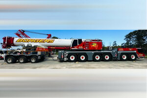 y\z2026N\ BORGER CRANES LIEBHERR[vw LTM 1350-6.1 oCN[ / WSI 1/50 ݋@B͌^ Hԗ