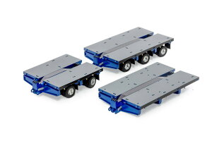 Drake BLUE/GREY STEERABLE ACCESSORY SET: DECK 2X8 + DECK 3X8 + CLIP / WSI 1/50 ���݋@�B �͌^