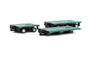 Drake�h���C�N METALLIC GREEN STEERABLE ACCESSORY SET: DECK 2X8 + DECK 3X8 + CLIP / WSI 1/50 ���݋@�B �͌^