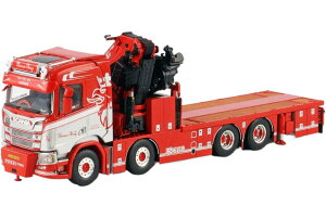 Thomas Berg Scania R Normal CR20N 8x4 gbN + Fassi 1100 oCN[ / WSI 1/50 ݋@B͌^ Hԗ