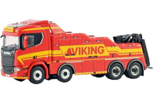 Viking Scania R Normal CR20N 8x4 Falkom bJ[ / WSI 1/50 ݋@B͌^ Hԗ