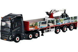 Stone Base Volvo FH05 Globetrotter 6x2 cCXeA KZ~g[[ 3 g[[ / WSI 1/50 ݋@B͌^ Hԗ