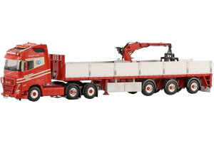 Int. Transporten Croonen Volvo FH05 Globetrotter 6x2 ^OANX KZ~g[[ 3 g[[ / WSI 1/50 ݋@B͌^ Hԗ