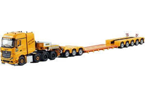 ZTZ Logistics Mercedes Benz Actros MP5 BigSpace 8x4 Ᏸ[_[ 5 + h[[ 3 g[[ / WSI 1/50 ݋@B͌^ Hԗ