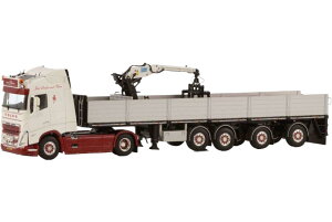 Van Rhoon Transport Volvo FH05 Globetrotter 4x2 KZ~g[[ 4 g[[ / WSI 1/50 ݋@B͌^ Hԗ
