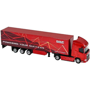 DAF XF MY25 ボックスセミトレーラー 1:87 トレーラー / WSI 1/87 建設機械模型 工事車両