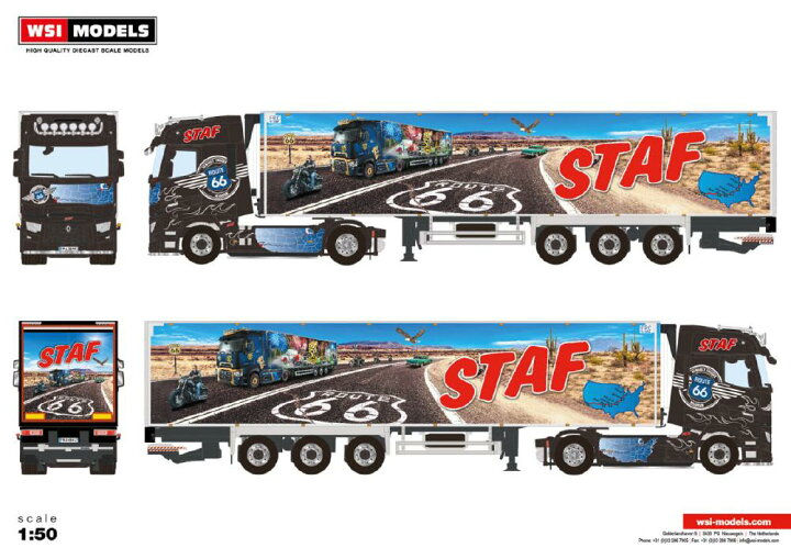 楽天市場】【予約】2024年発売予定STAF; RENAULT T HIGH 4X2 