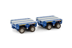 y\z10-12ȍ~\SCHEUERLE INTER COMBI SET 2 AXLE (2X) BLUE /WSI g[[ 1/50 ݋@B͌^ ~j`A ~jJ[