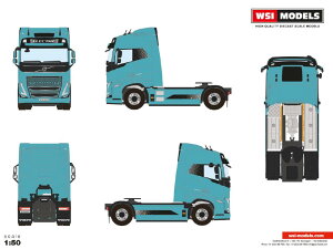 �y�\��z12���ȍ~�����\��PREMIUM LINE VOLVO FH5 GLOBETROTTER ELECTRIC 4X2 �g���N�^ �g���b�N /WSI 1/50 ���݋@�B�͌^ �~�j�`���A