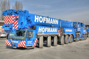 【予約】10-12月以降発売予定Hofmann; LIEBHERRリープヘル LTM 1750 モバイルクレーン /WSI 建設機械模型 工事車両 1/50 ミニカー