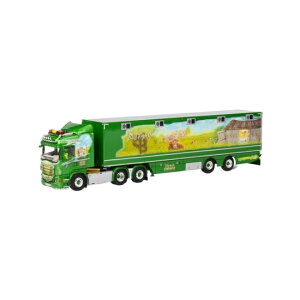 Peter Bjork "Bullfighter" Scania R Highline Box Trailer g[[ / WSI 1/50 ݋@B͌^ Hԗ