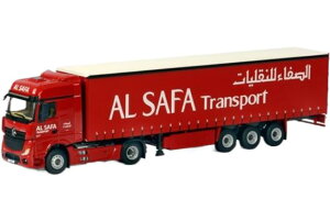 Al Safa Transport Mercedes-Benz Actros BigSpace �L���u �g���N�^�w�b�h / WSI 1/50 ���݋@�B�͌^ �H���ԗ�