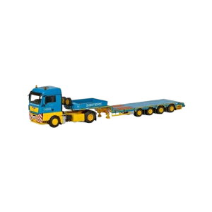 Siefert diecast truck MAN TGX XLX Semi Lowloader 4 axle g[[ / WSI 1/50 ݋@B͌^ Hԗ