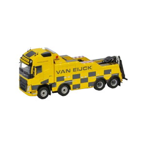 Van Eijck Volvo FH 4 Globetrotter XL Falkom �g���b�N / WSI 1/50 ���݋@�B�͌^ �H���ԗ�